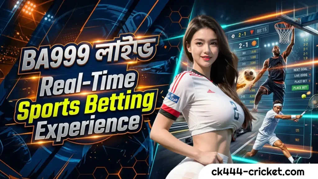 BA999 লাইভ বেটিং: A New Experience in Real-Time Sports Betting