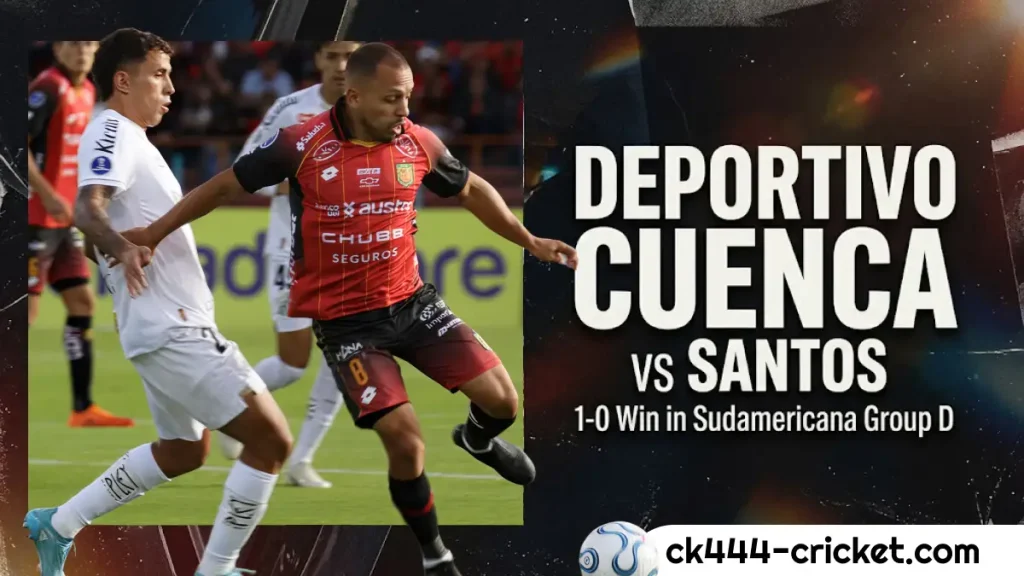 Deportivo Cuenca vs Santos: Narrow 1-0 Win in Copa Sudamericana Group D 2 Deportivo Cuenca vs Santos_ Narrow 1-0 Win in Copa Sudamericana Group D