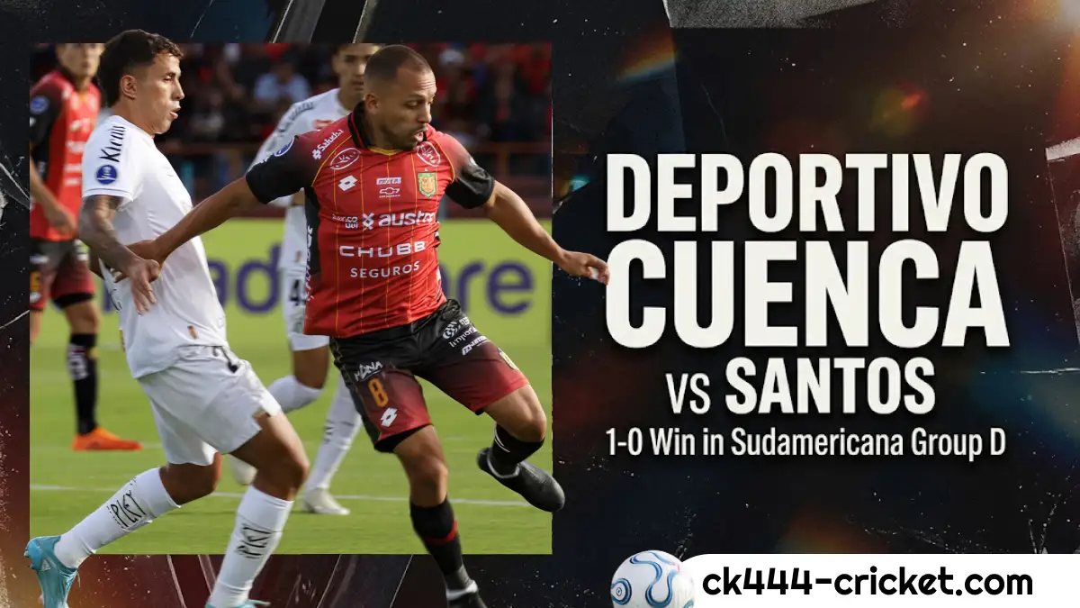 Deportivo Cuenca vs Santos_ Narrow 1-0 Win in Copa Sudamericana Group D